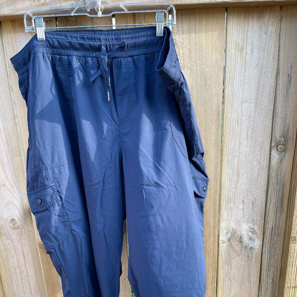 LLBean Vista Camp Cropped Pants - Navy